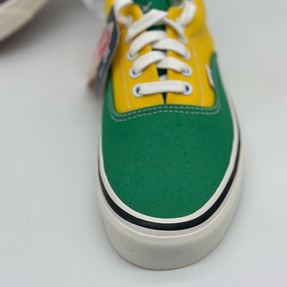 Vans Green and Yellow Sneakers - Picture 2 of 9